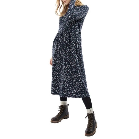 Barbour Cassley Cotten Floral Midi Dress - Picture 2 of 10